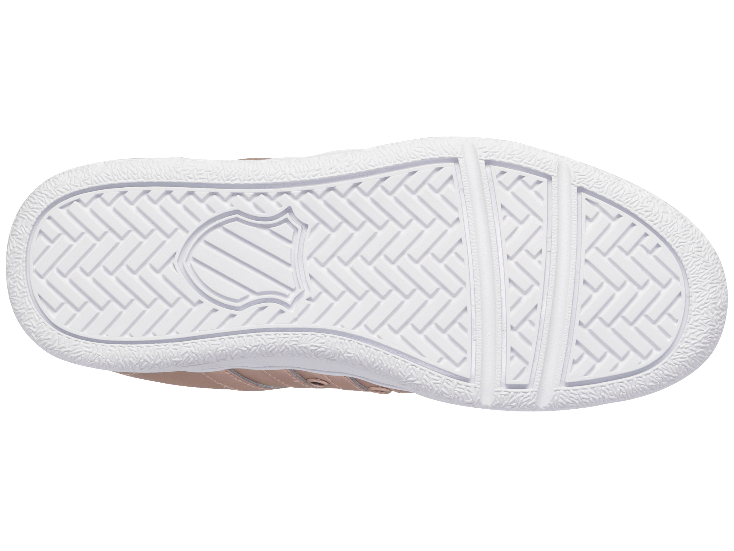 Classic VN Rose Gold & White Sneakers for Women - Stylish Casual Shoes for Walking, Running, and Everyday Wear
