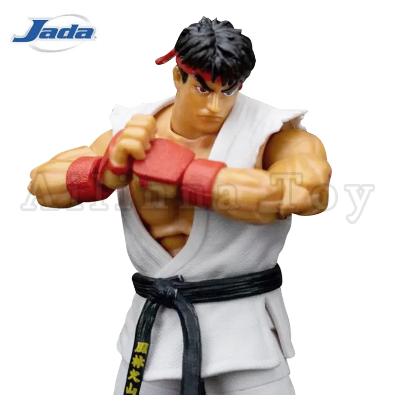 Jada Toys 1/12 Scale 6-Inch Ultra Street Fighter II Action Figure - Ryu Collectible for Gamers & Fans | Perfect for Display, Gifts & Cosplay