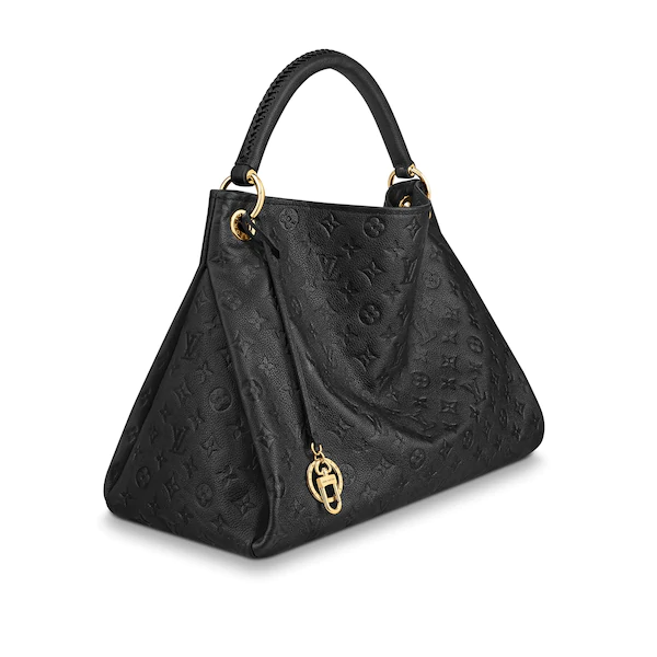Louis Vuitton Artsy MM Monogram Empreinte Leather Handbag in Black - Luxury Tote Bag for Women, Perfect for Work, Travel & Everyday Use