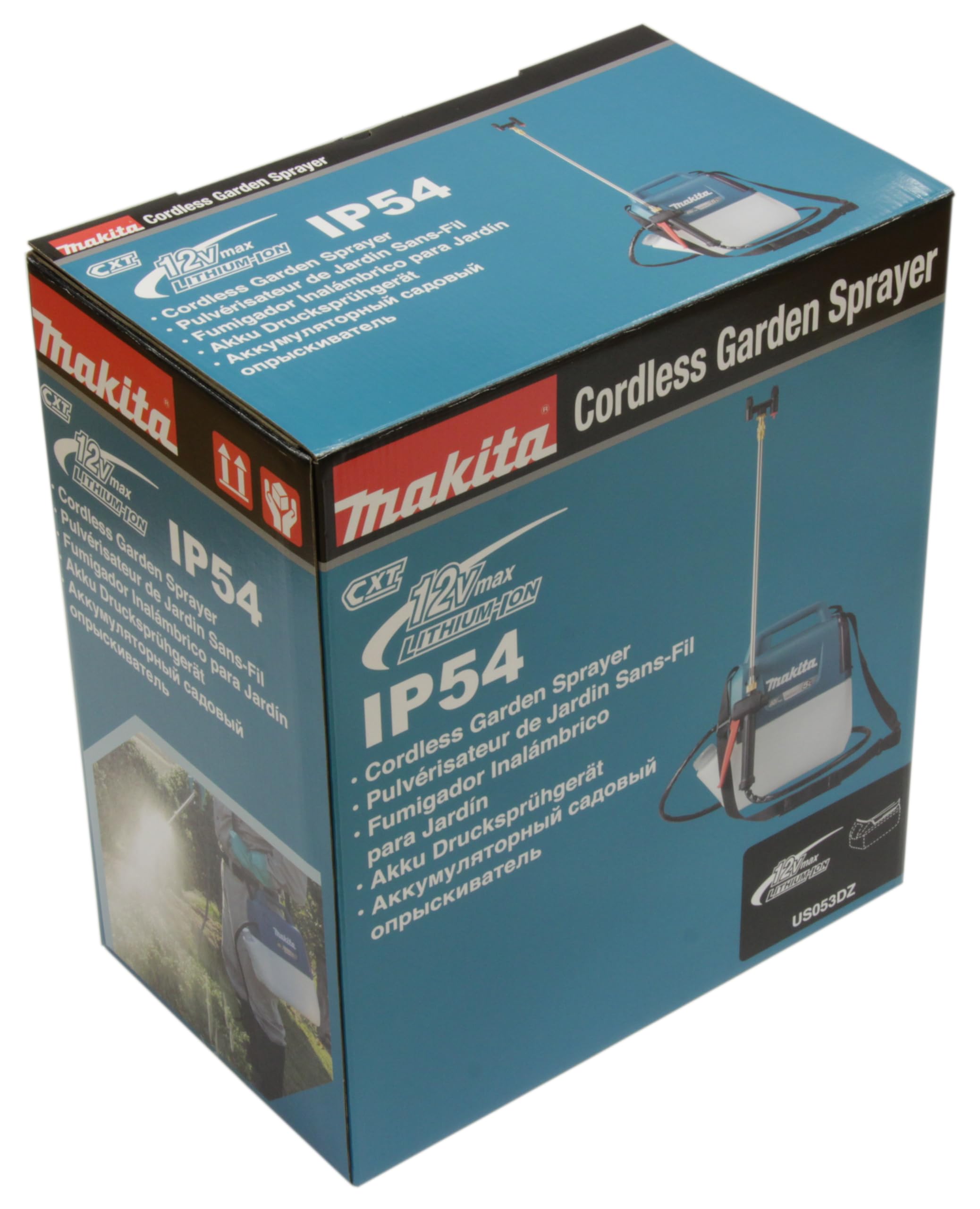 Makita US053DZ 12V Max CXT Cordless Lithium-Ion 5 Liter Garden Sprayer (Battery & Charger Sold Separately) - Ideal for Lawn Care, Pest Control & Outdoor Cleaning