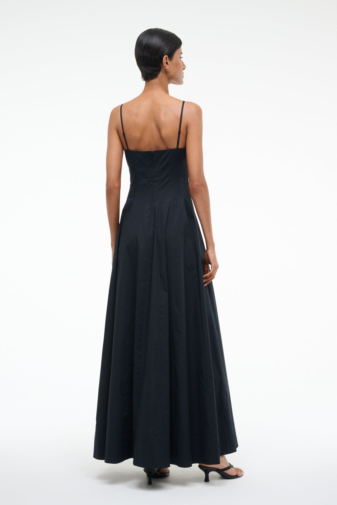WYLIE MAXI DRESS for Women - Elegant Black Long Flowy Summer Dress | Perfect for Beach Vacation, Date Night and Casual Outings