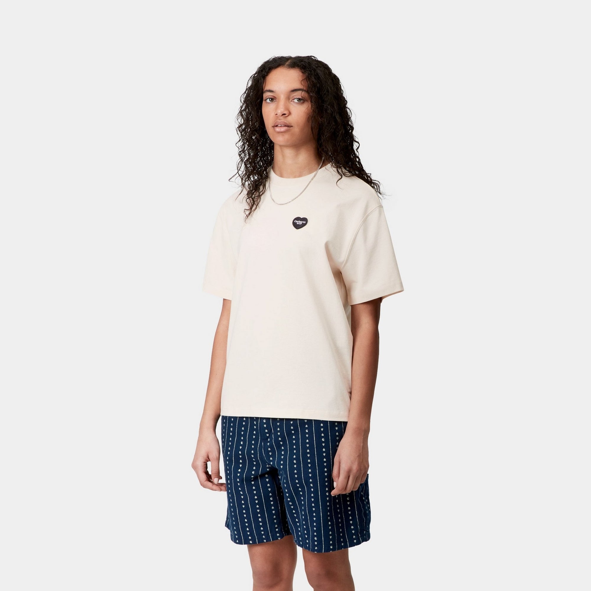 Women's Organic Cotton Ingo T-Shirt | Undyed Natural Color | Casual Wear, Loungewear & Everyday Comfort