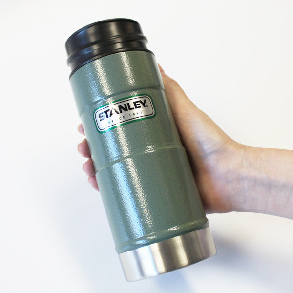Stanley Classic One Hand Vacuum Insulated Mug 0.35L (12oz) - Leakproof Stainless Steel Travel Tumbler for Coffee, Tea & Cold Drinks - Perfect for Camping, Office & Outdoor Adventures