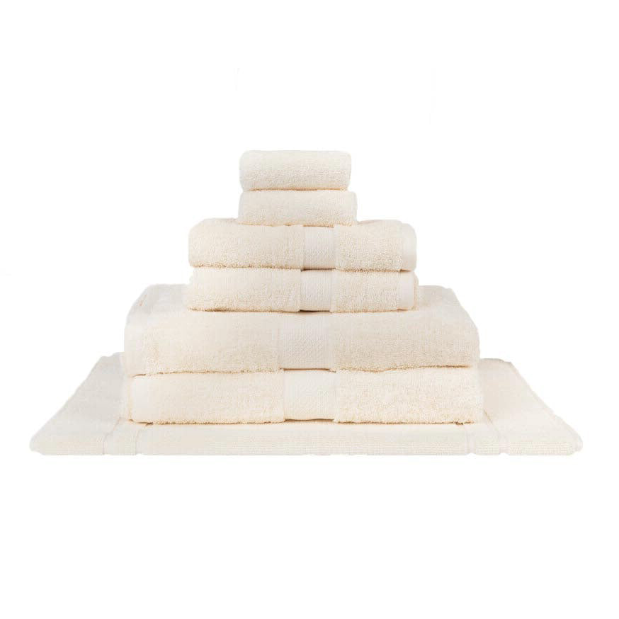 Premium 100% Combed Cotton Bath Towel Set - 7 Piece Luxury Soft & Absorbent Towels for Spa, Hotel & Home Use