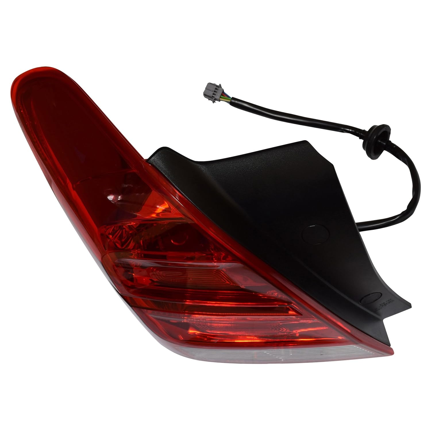 CAPA Certified Left Driver Side Tail Light Compatible With Chevrolet Trax 2013-2021 - Clear Lens & Bulbs Replacement for Enhanced Visibility and Safety | Perfect for Night Driving, Off-Road Adventures & Daily Commutes
