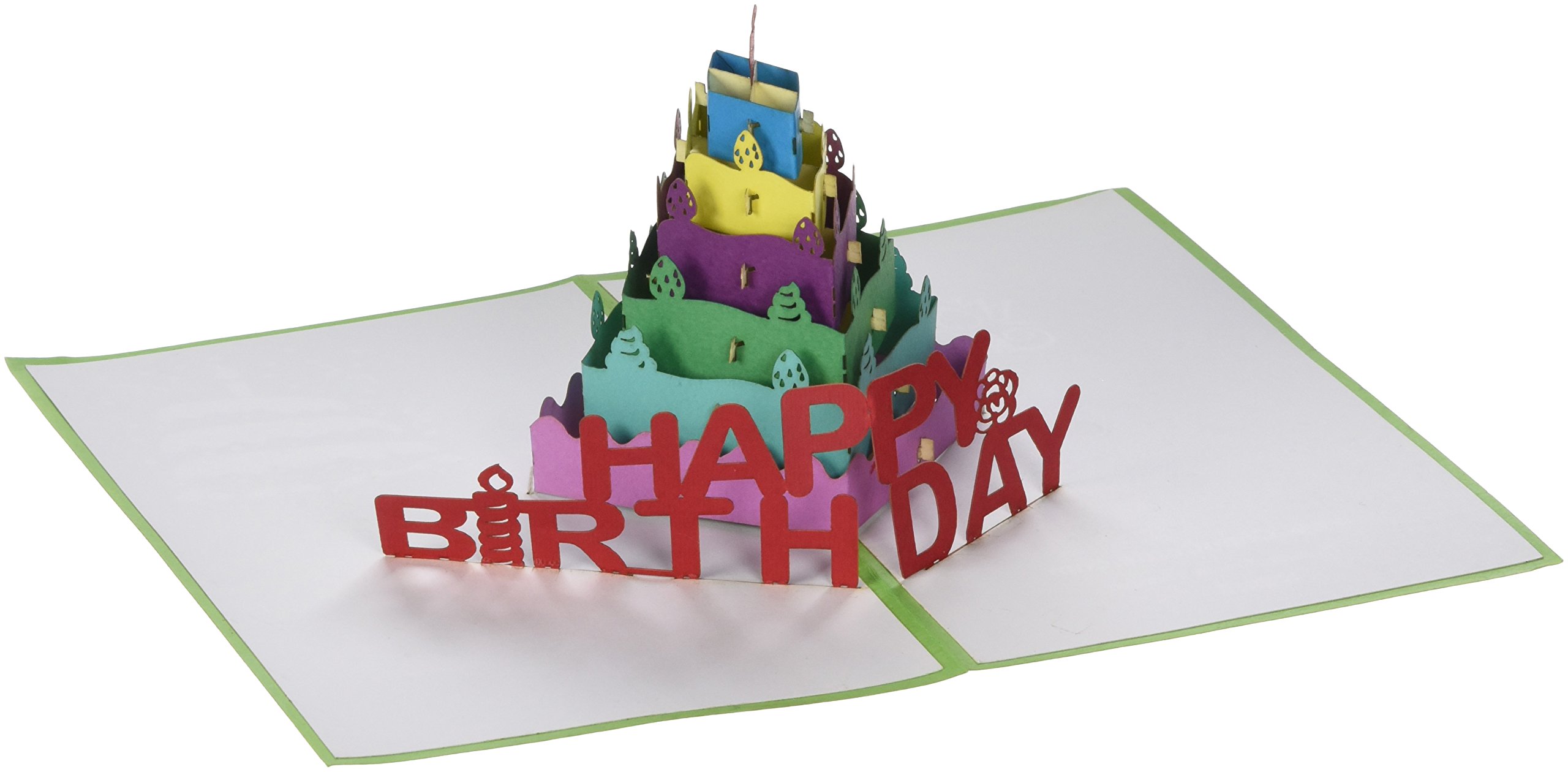 Vibrant Birthday Cake - Colorful & Delicious Homemade Cake for Parties, Celebrations & Special Occasions