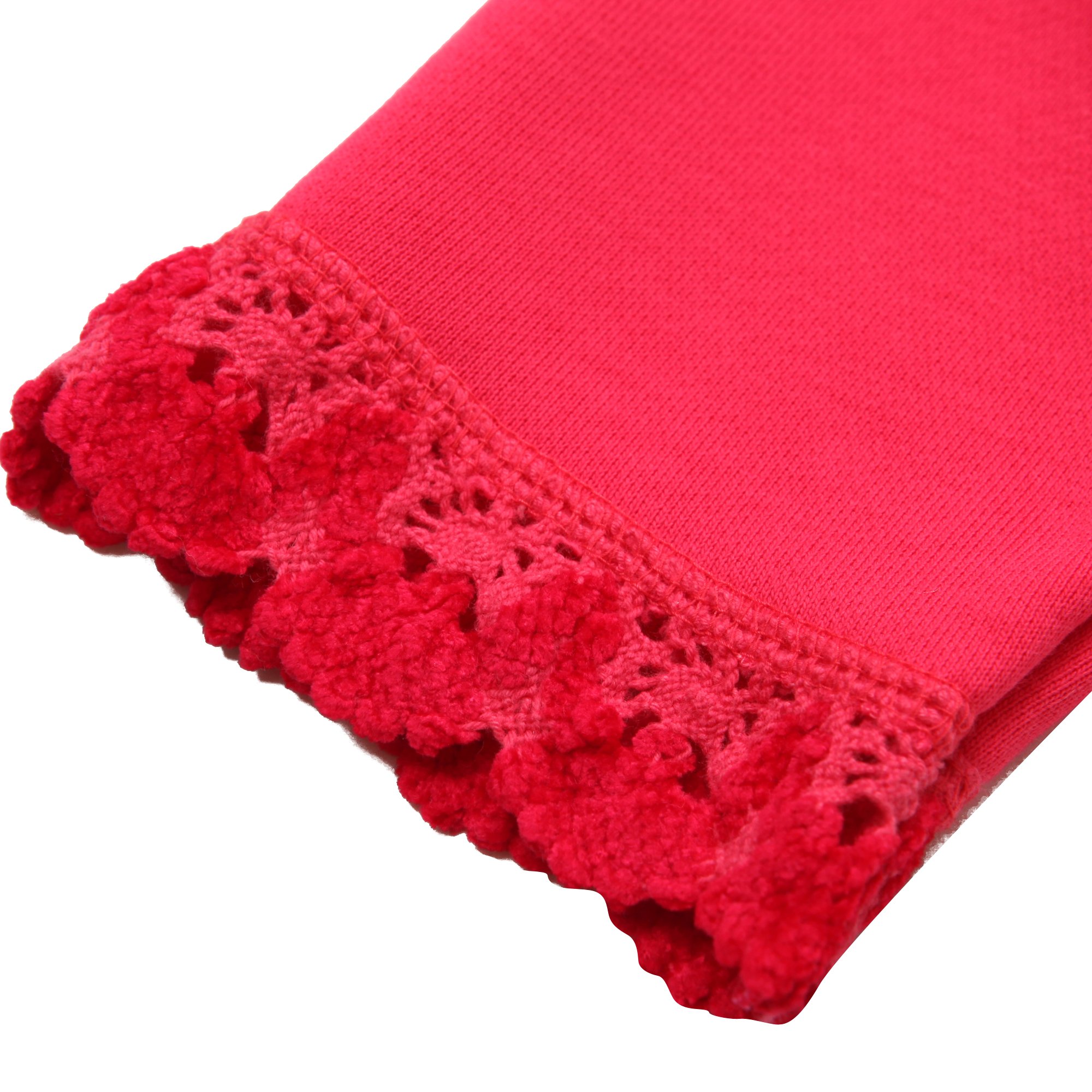 Richie House Girls' Lace Cardigan - Soft & Sweet Knit Sweater for Toddlers & Kids - Perfect for School, Parties & Special Occasions