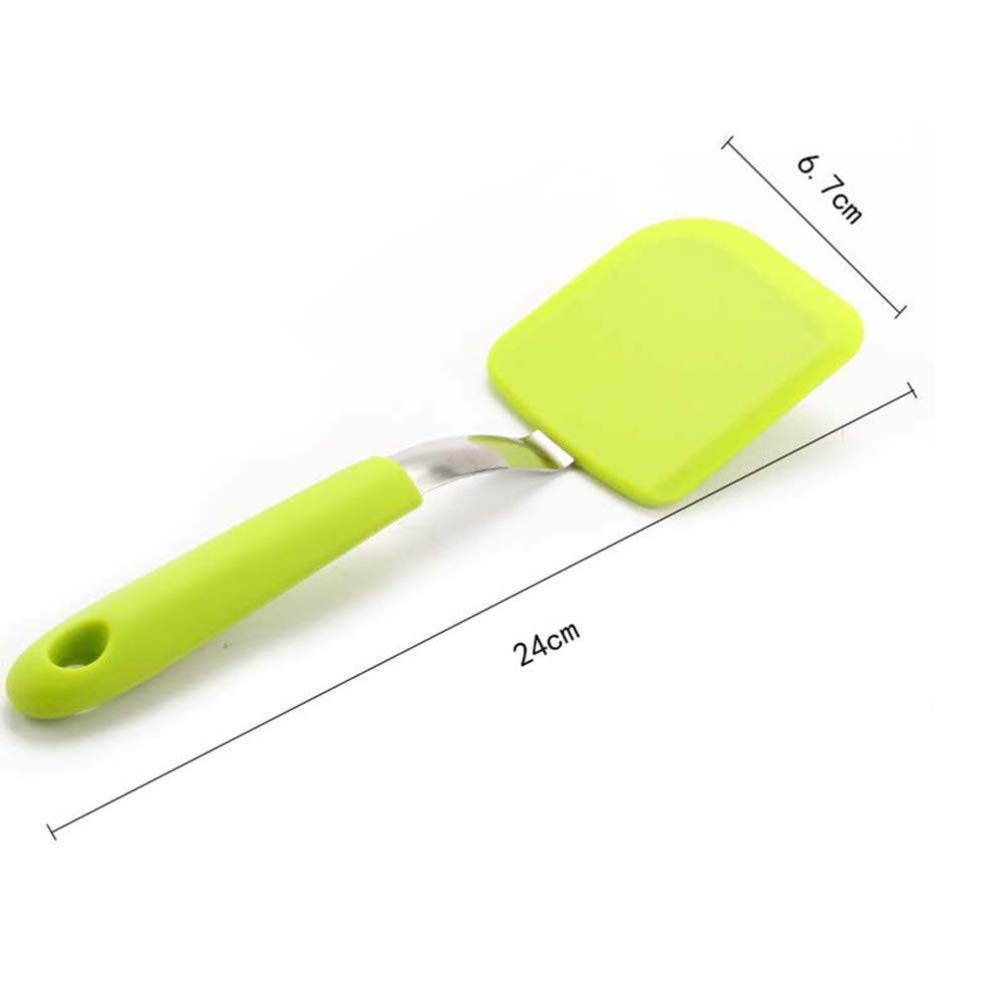 1pc High-Quality Silicone Spatula - Heat Resistant Kitchen Utensil for Baking, Cooking & Mixing - Perfect Kitchen Accessory for Non-Stick Pans & Bowls