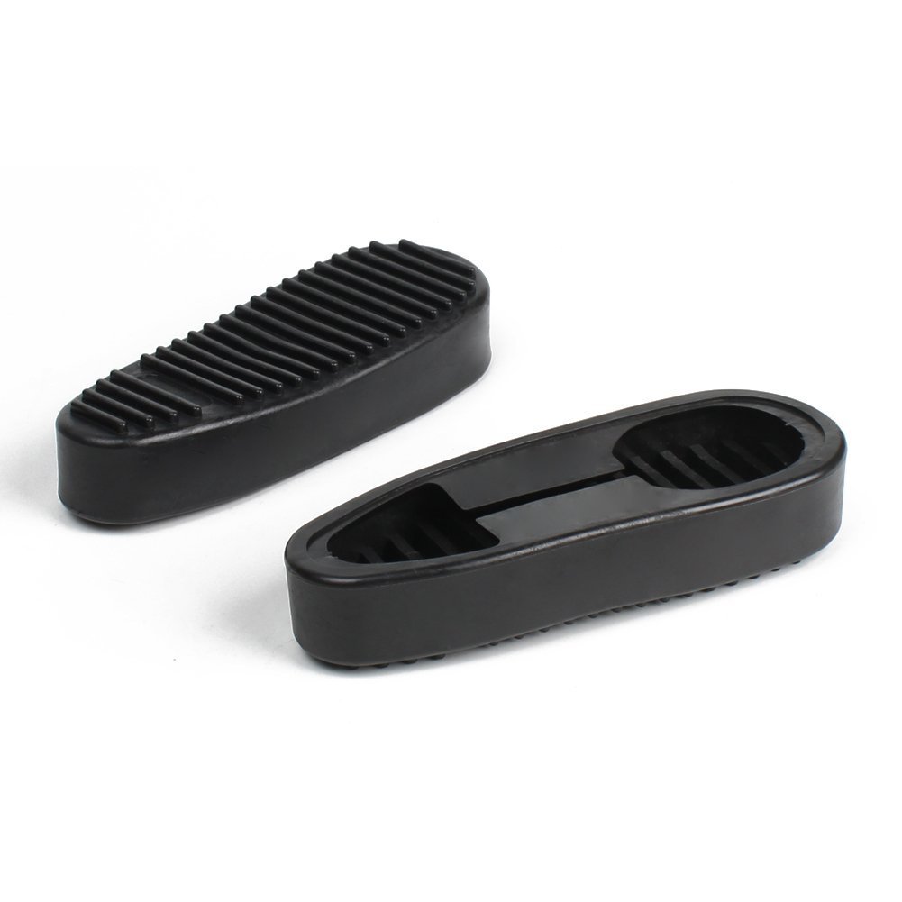 Non-Slip Recoil Rubber Butt Pad for 6 Position Adjustable Rifle Stock - Perfect for Hunting, Shooting Range & Tactical Training