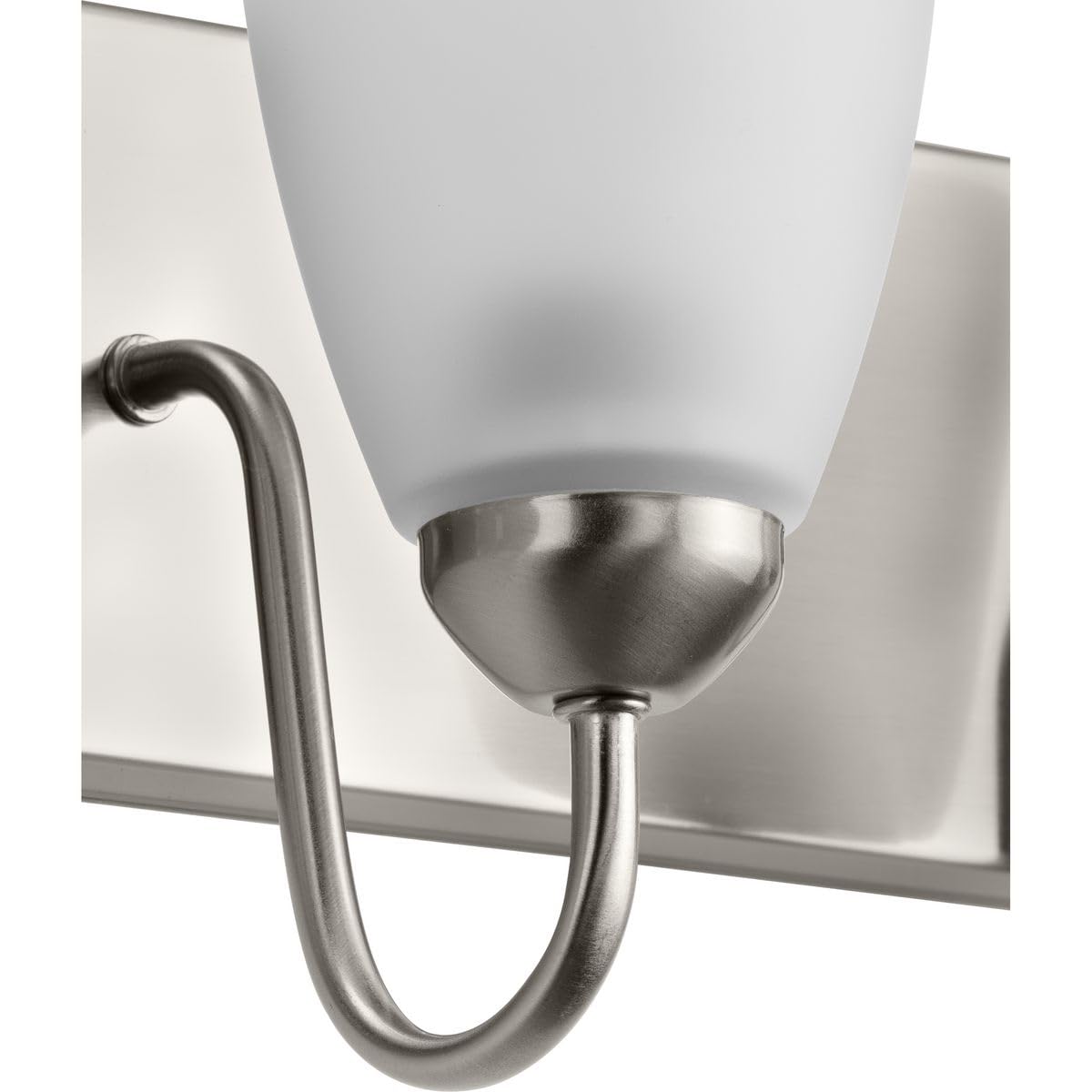 6-Light Brushed Nickel Bathroom Vanity Light with Etched Glass - Elegant Traditional Style for Bathroom, Powder Room, and Dressing Area Lighting