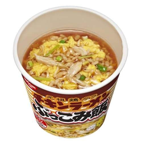 Nissin Bukkomi Meshi Chicken Ramen Rice 77g | Instant Japanese Rice & Noodle Meal | Perfect for Quick Lunch, Office Meals & Late Night Snacks