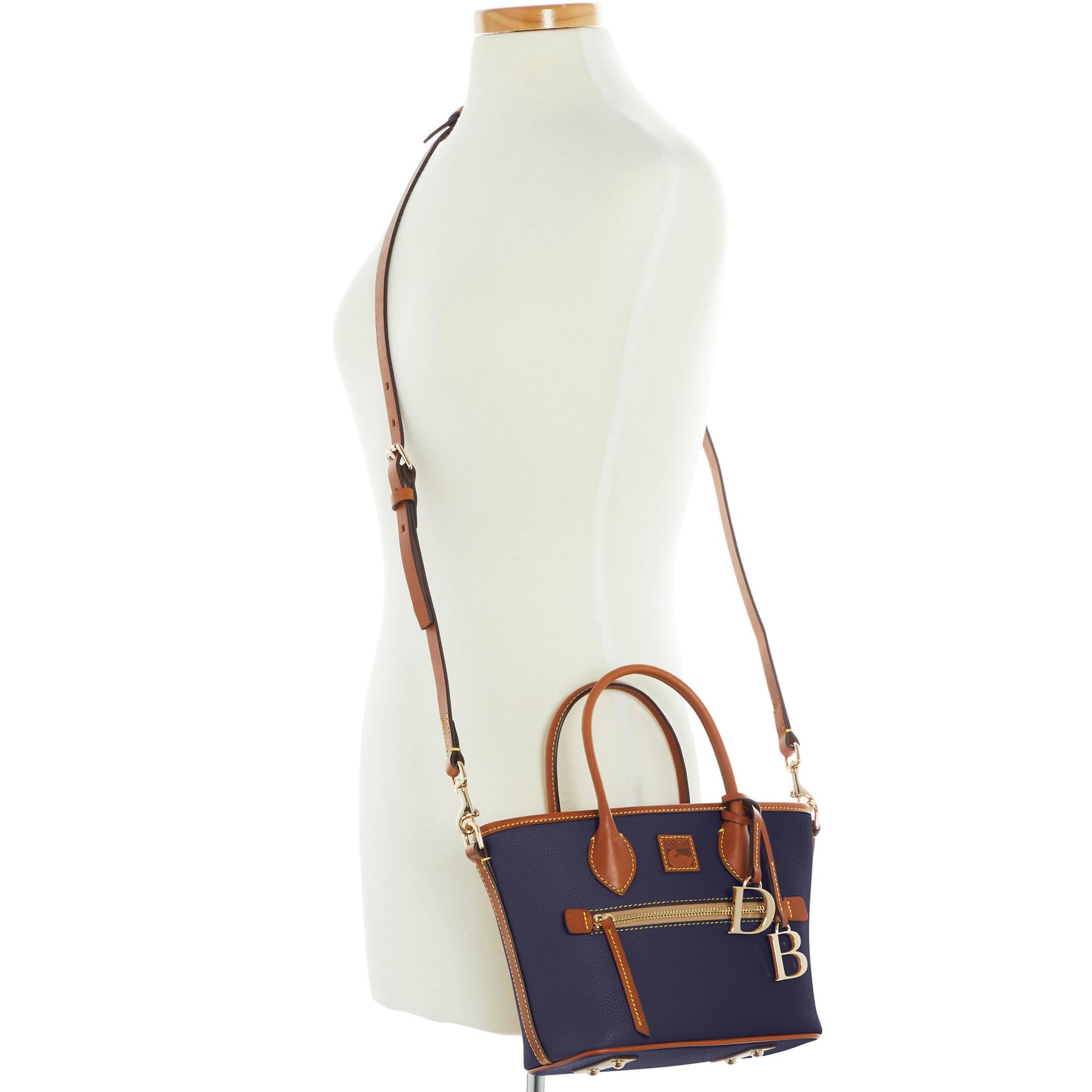 Dooney & Bourke Pebble Grain Small Handle Tote Bag for Women - Stylish Leather Purse for Work, Travel & Everyday Use