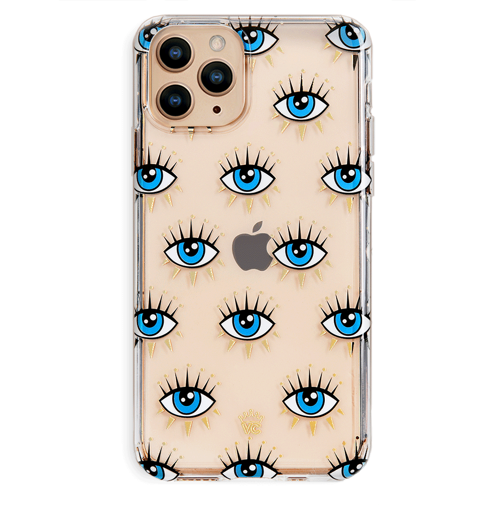Evil Eye Protection iPhone Case - Stylish & Durable Phone Cover for iPhone 13/12/11/XR - Perfect for Travel, Parties & Daily Use