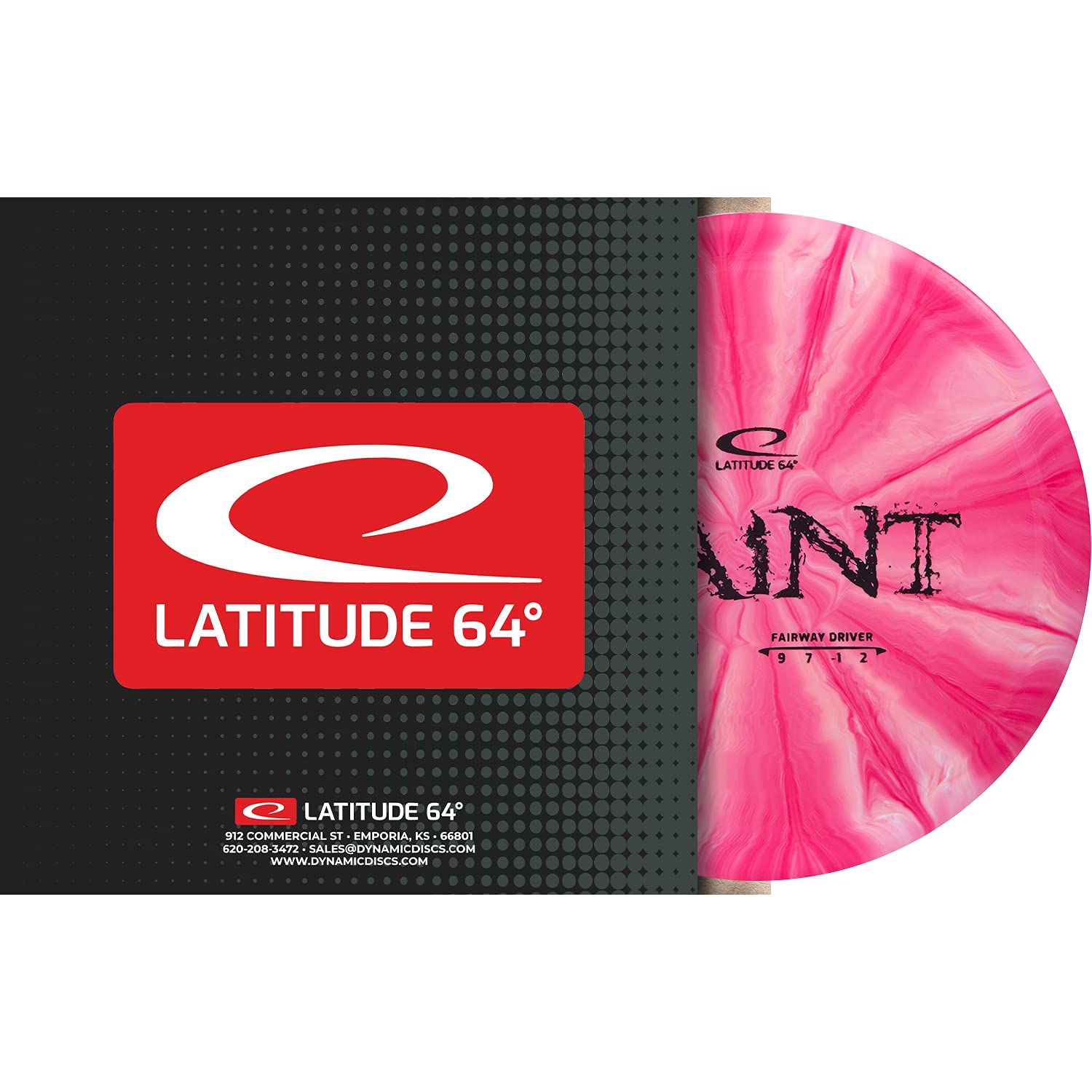 Latitude 64 Retro Saint Fairway Driver - Slightly Overstable Disc Golf Driver with Grippy Base Plastic | 170g+ | Perfect for Long Fairway Shots and Controlled Drives in Disc Golf Tournaments