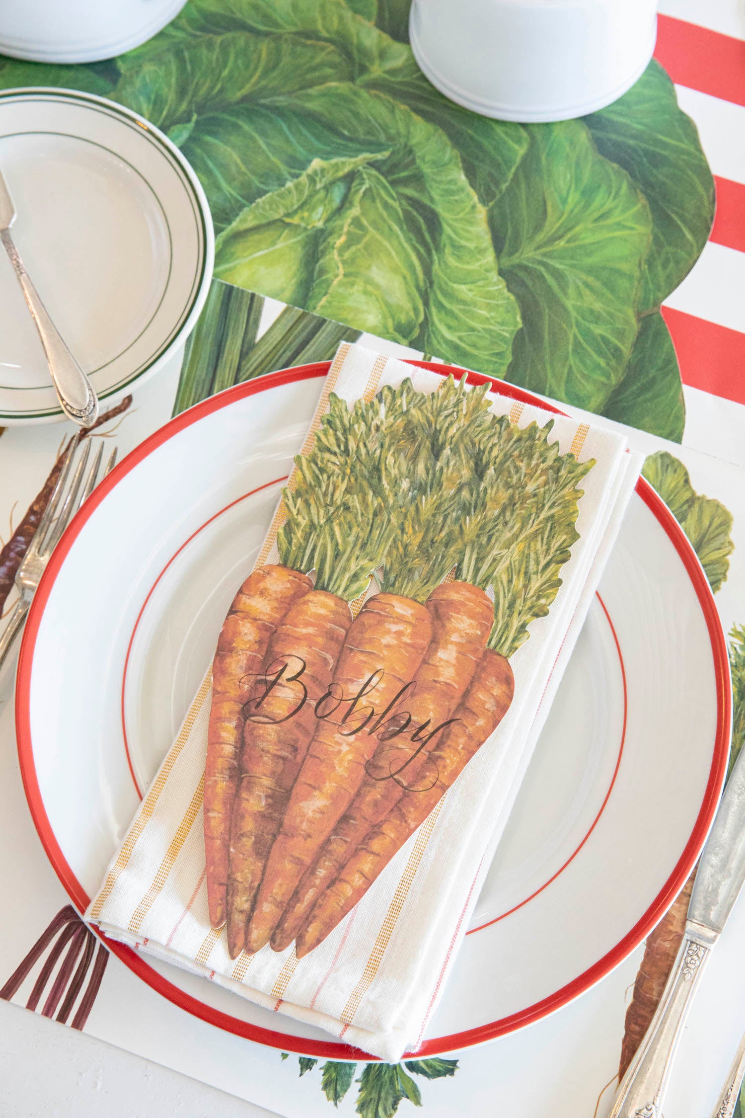 Fresh Carrots Table Accent Decor - Perfect for Farmhouse, Rustic & Country Style Home Decor | Kitchen, Dining Room & Party Centerpiece