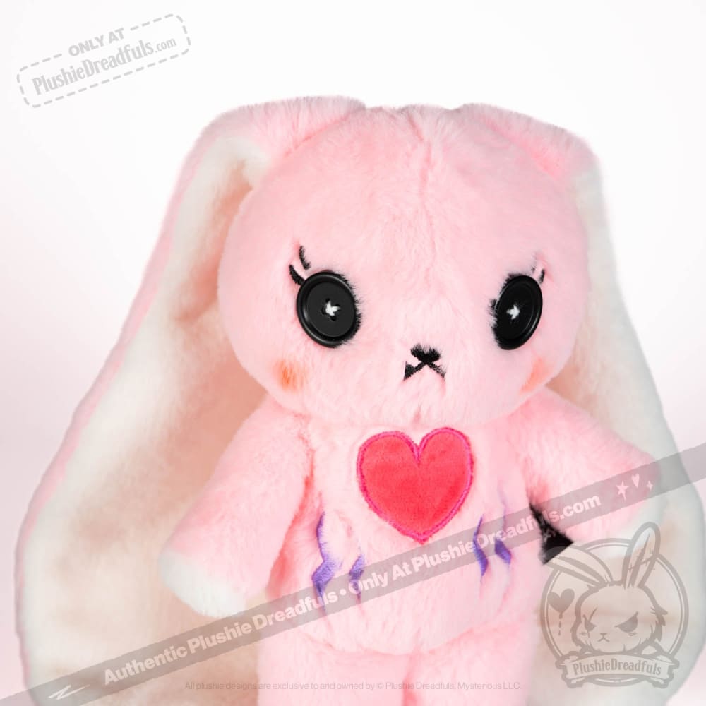 Cushing's Syndrome Awareness Bunny Plush Stuffed Animal - Soft Huggable Toy for Medical Education & Emotional Support