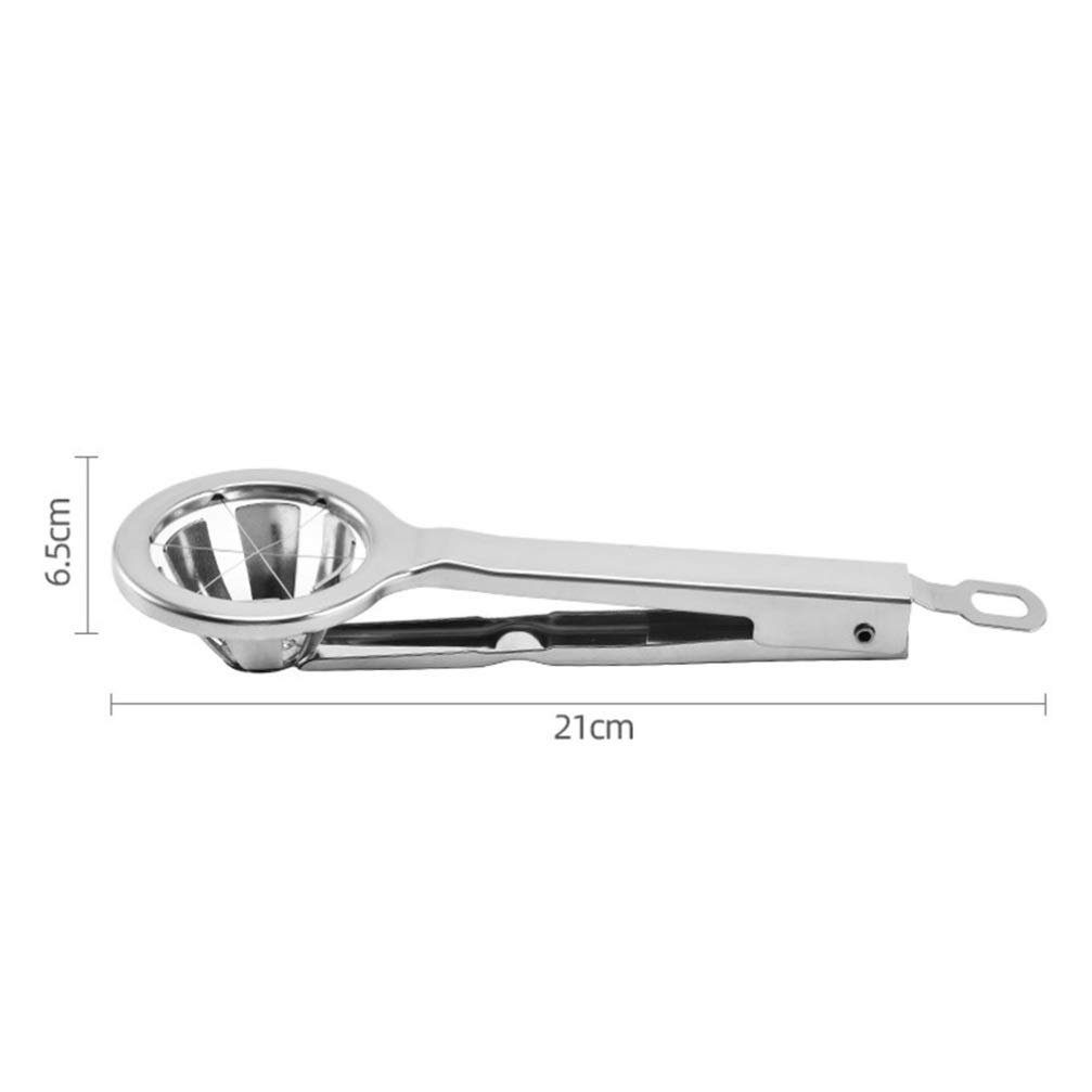 DOITOOL Stainless Steel Egg Slicer - Handheld Multifunctional Kitchen Tool for Eggs, Fruits & Vegetables | Perfect for Salads, Breakfast Meal Prep & Cooking Accessories