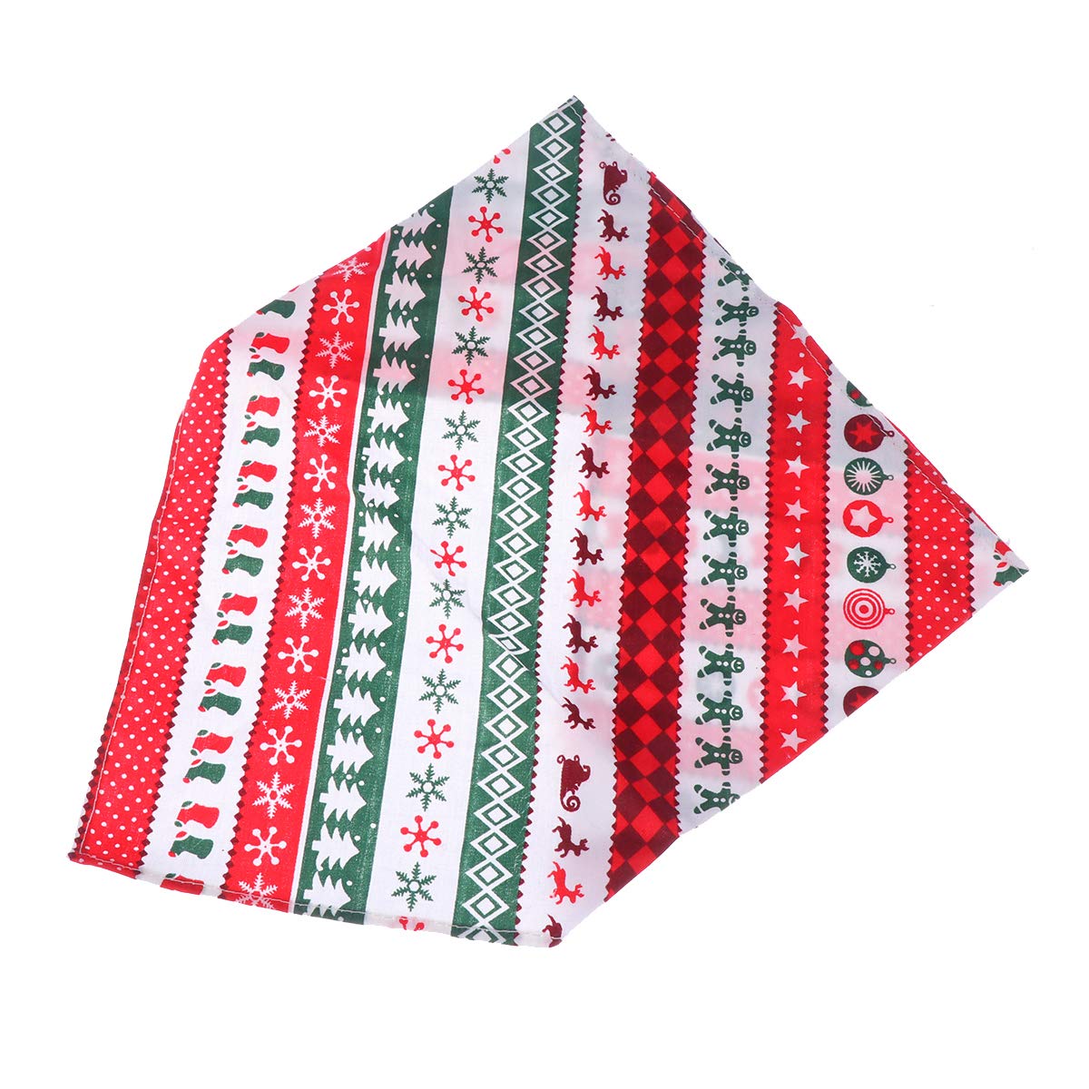 Christmas Dog Scarf - Pet Bib & Saliva Towel for Puppy Costume & Decor