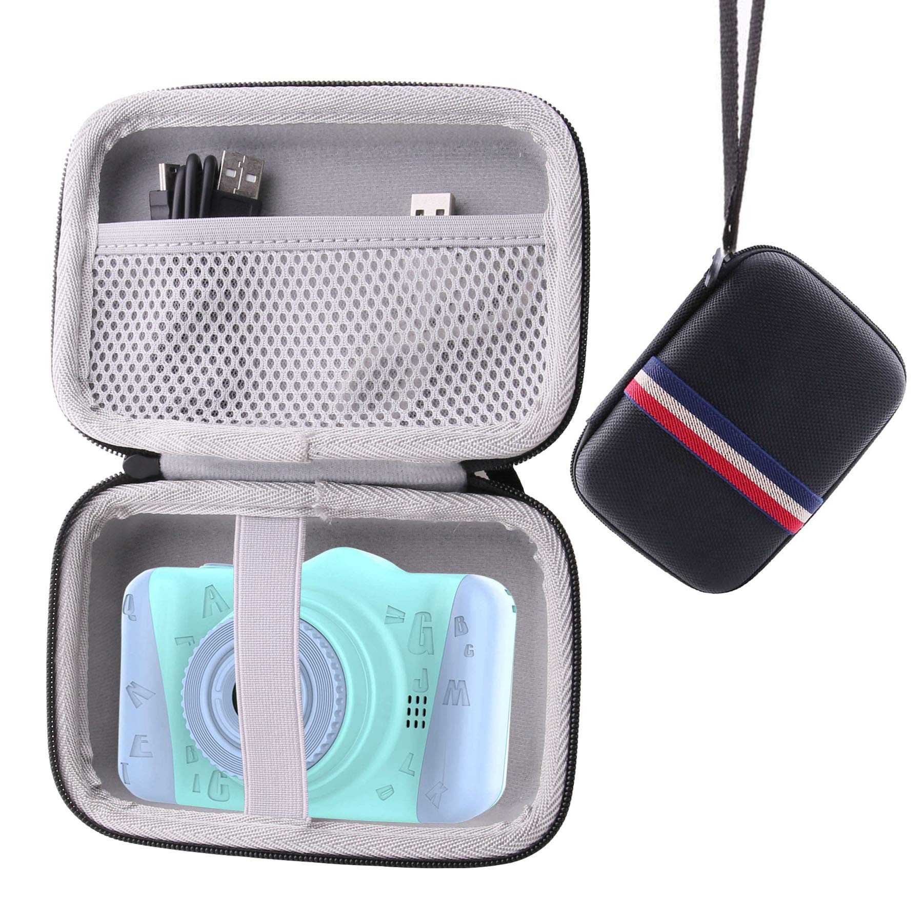 **Hard EVA Protective Camera Case for Kids - Compatible with Coolwill, KIDWILL & More - Durable Shockproof Travel Storage (Black) - Perfect for Travel, School & Outdoor Adventures**