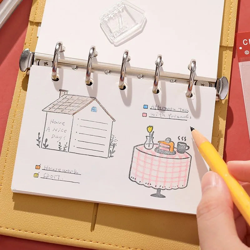 BGM Clear Stamp Set - Picture Diary Scrapbooking Stamps for DIY Cards, Journals & Planner Decorations | Perfect for Scrapbooking, Bullet Journaling & Handmade Greeting Cards