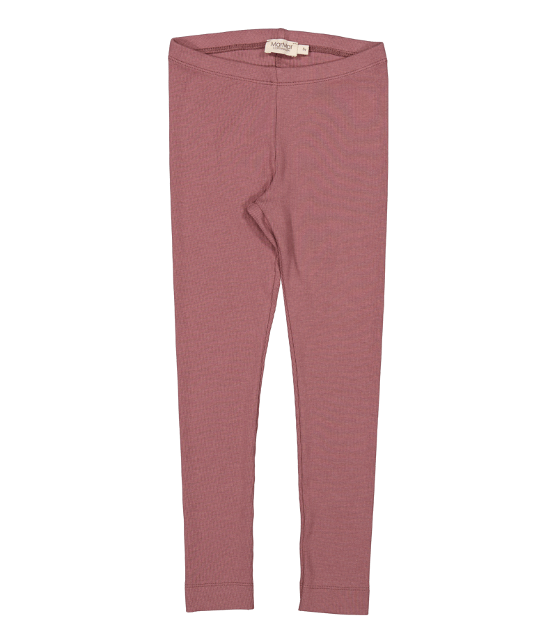 MarMar Copenhagen Dusty Grape Modal Leggings - Ultra Soft High Waisted Yoga Pants for Women, Perfect for Workouts, Lounge & Everyday Wear