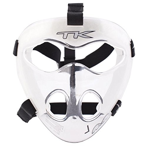 TK Field Hockey Mask - Protective Face Guard for Girls & Boys - Durable Field Hockey Equipment & Safety Gear - Clear Lens - Perfect for Practice, Games & Training Sessions