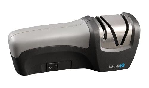 Best Compact Electric Knife Sharpener for Kitchen - Fast & Easy Knife Sharpening Tool for Home Chefs - Perfect for Kitchen, Camping & Outdoor Cooking