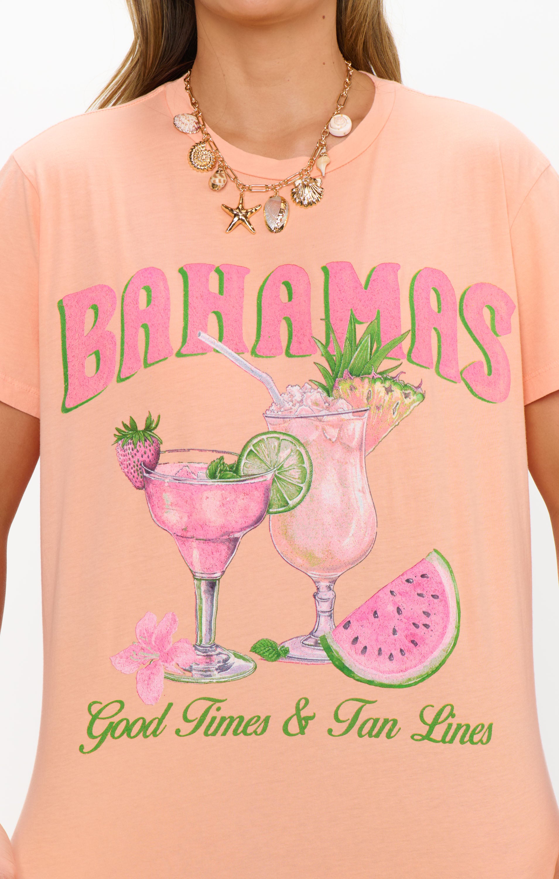 Check In Tee - Bahamas Graphic T-Shirt for Men & Women | Casual Vacation & Beach Wear | Perfect for Travel, Summer Outfits, and Relaxing