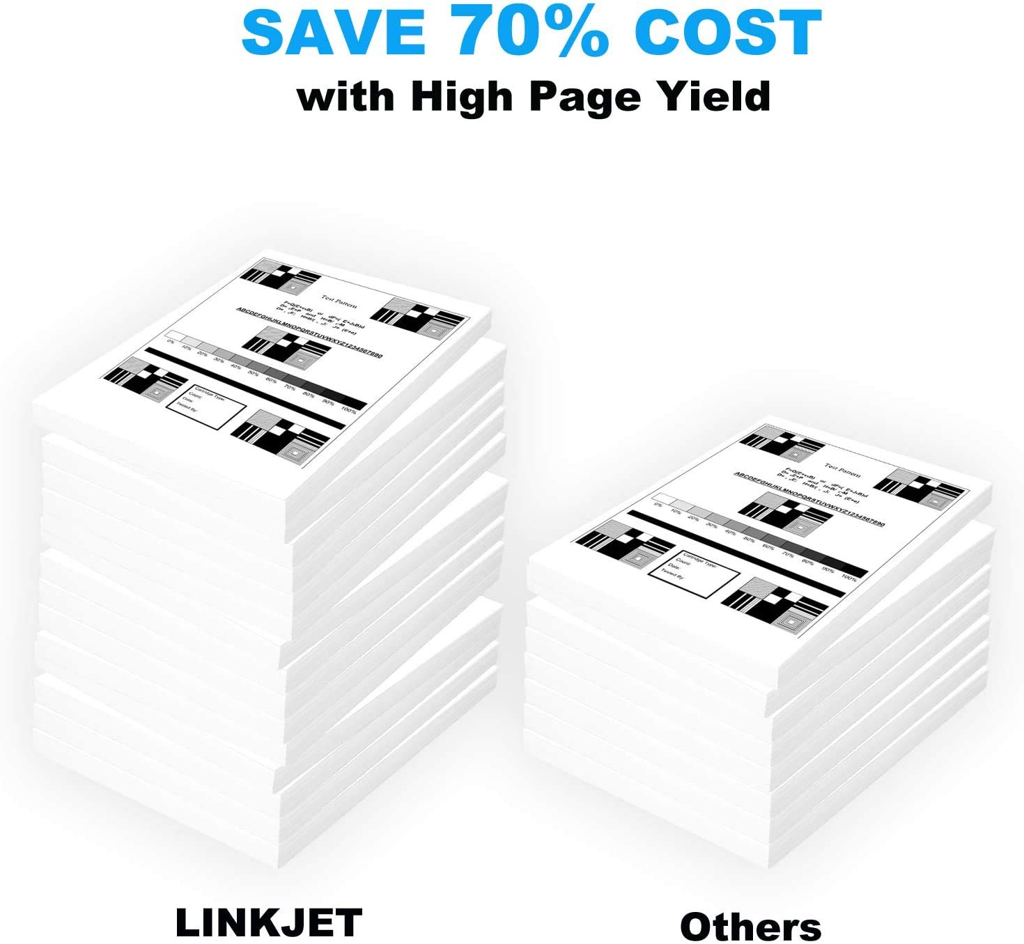 Compatible B1260 Toner Cartridge Replacement for Dell 1260/1265 - Works with Dell B1260dn, B1265dnf, B1265dfw Laser Printers - High Yield Black Toner (1-Pack) - Perfect for Home Office & Small Business Printing Needs