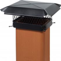 Stainless Steel Chimney Cap with Weatherproof Paint - Durable & Rust-Resistant for Home Roof Protection | Perfect for Fireplace, Wood Stove & Outdoor Use