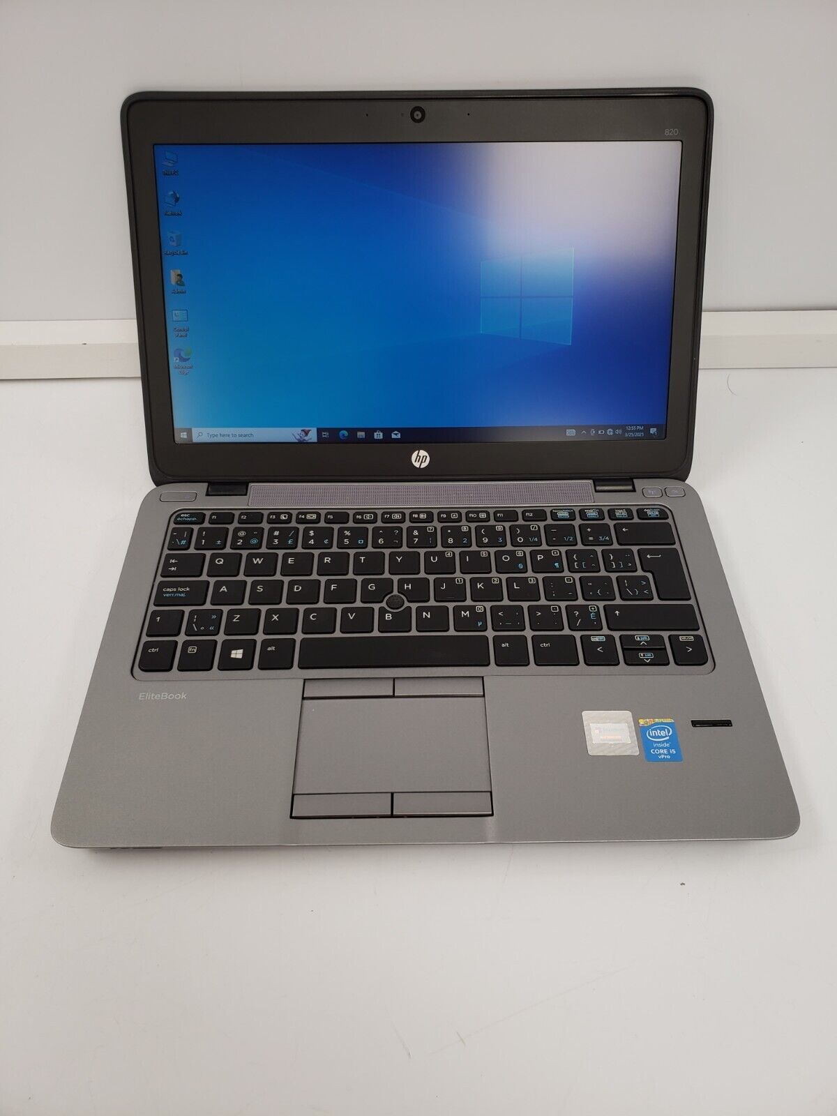 HP Elitebook 820 Business Laptop - 12.5