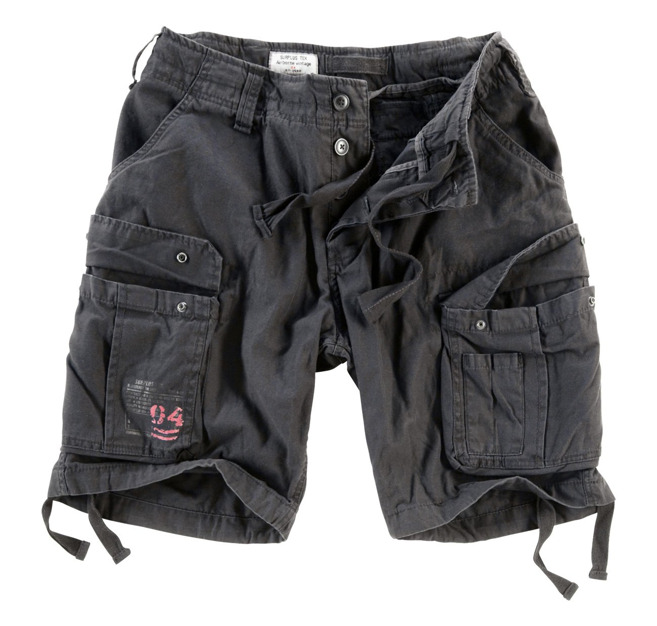 Men's Vintage Airborne Cargo Shorts - Military Surplus Style for Outdoor Hiking, Camping & Casual Wear