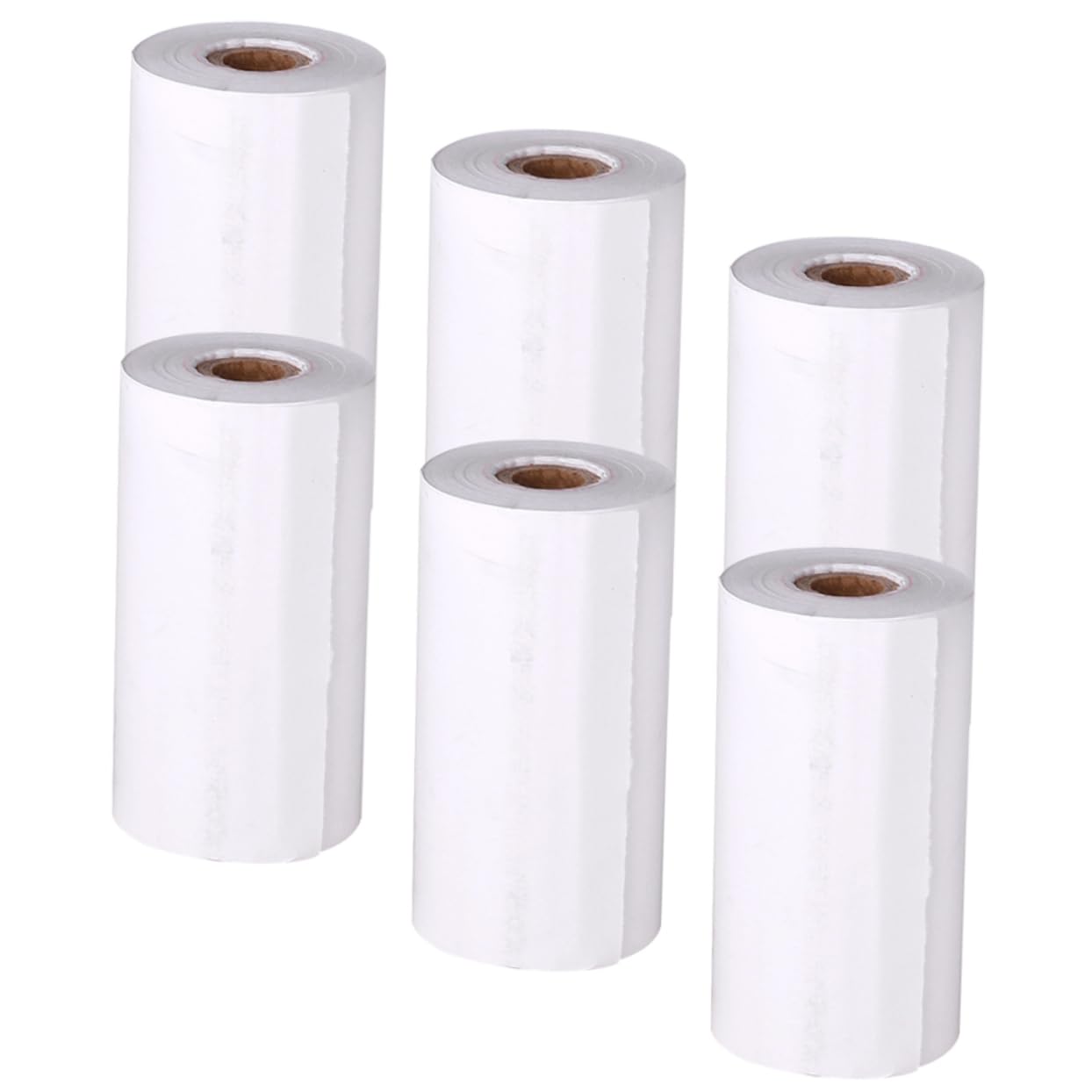 6 Rolls Thermal Paper for Contract Instant Camera - 57mm x 30mm White Thermal Printer Paper for Label Printing, Photo Printing & Receipts - Perfect for Retail, Shipping & Office Use