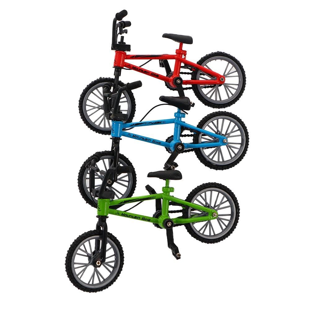 Creative Mini Alloy Mountain Bike Model - Finger Brake Rope Toy Gift for Collectors & Cyclists | Perfect for Office Desk Decor, Cycling Enthusiast Gifts & Kids Educational Play
