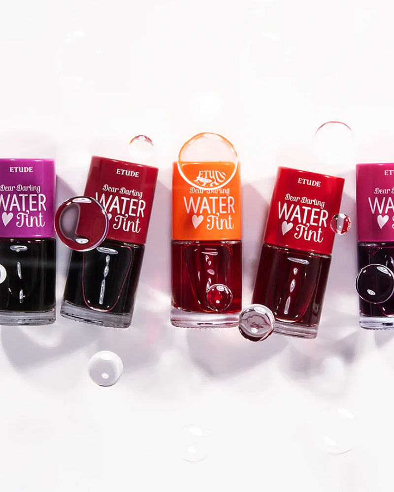 Etude House Dear Darling Water Gel Tint - Long Lasting Lip Stain, Hydrating & Non-Sticky, 6ml (Renewal) - Perfect for Everyday Wear, Date Night & Makeup Looks