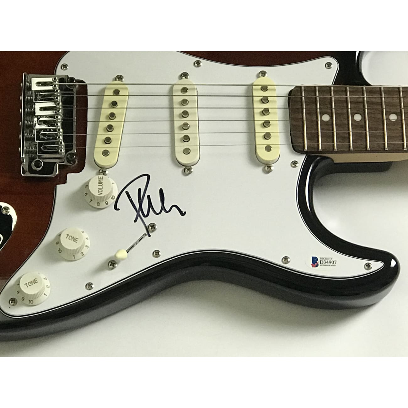 Def Leppard Phil Collen Autographed Electric Guitar with BAS Certificate of Authenticity - Perfect for Rock Memorabilia Collectors & Music Fans Display