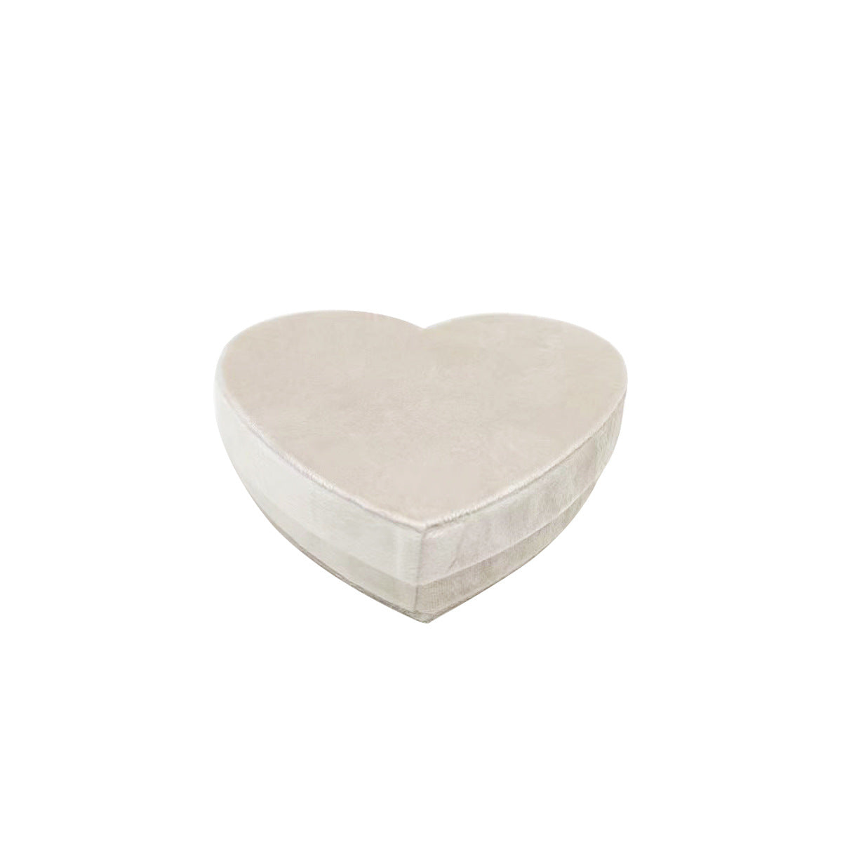 Velvet Heart-Shaped Jewelry Box for Rings, Necklaces & Earrings - Perfect for Valentine's Day Gifts, Wedding Proposals & Romantic Surprises