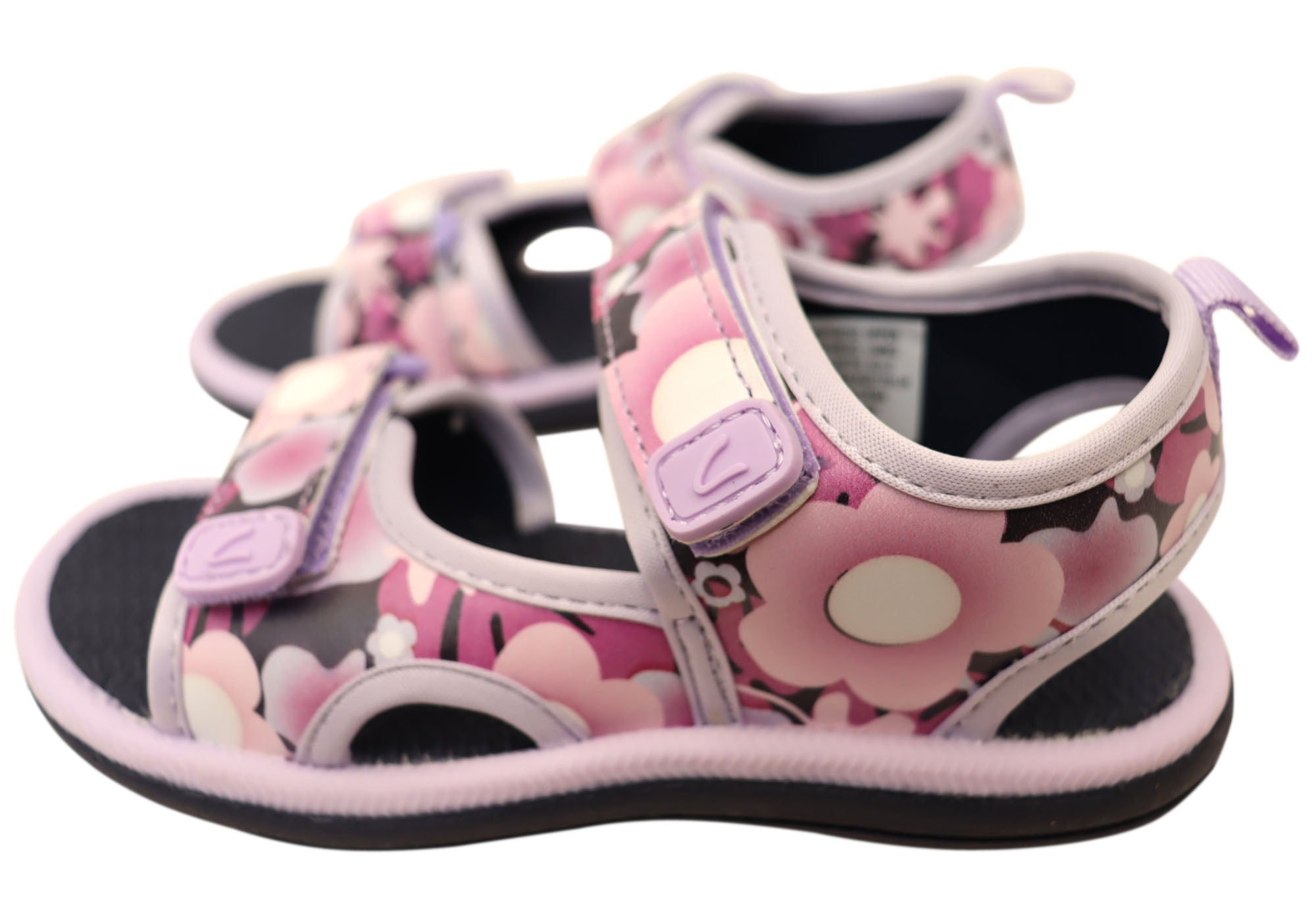 Clarks Florence Kids Adjustable Comfort Sandals for Girls & Boys - Perfect for Beach, Pool & Summer Play