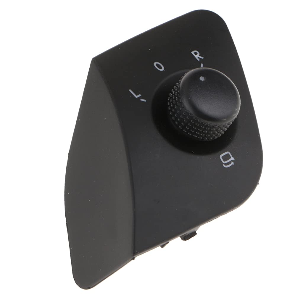 2009 Seat Ibiza Plastic Car Side Mirror Adjust Switch Knob - OEM# 6J1959565 Replacement - Perfect for Easy Mirror Adjustment & Driving Safety