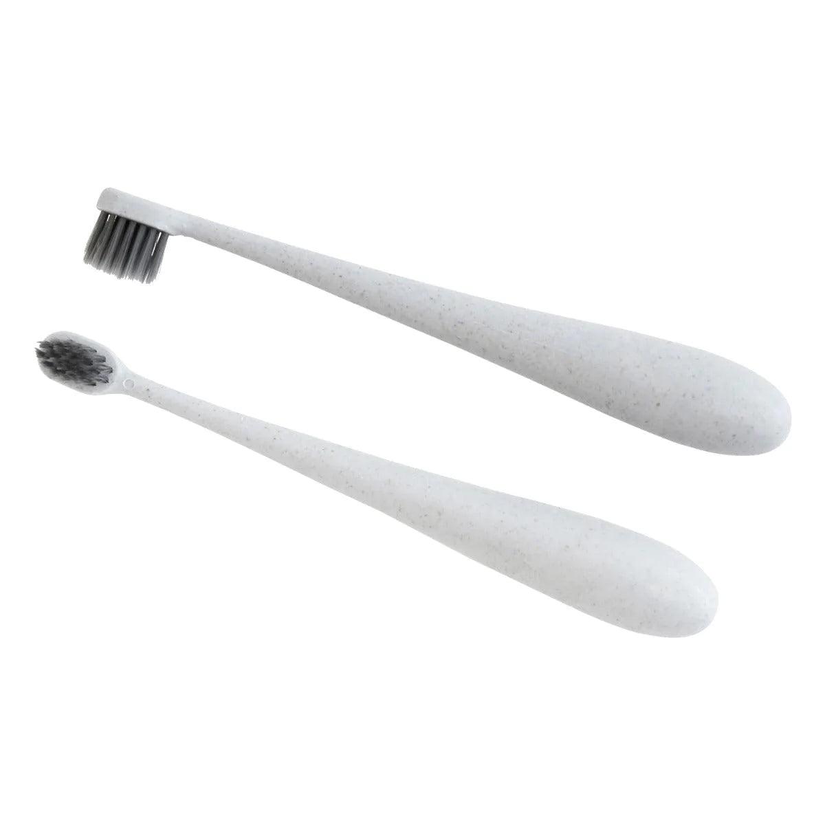 Eco-Friendly Glitter & Spice Kids Wheat Straw Toothbrush - BPA-Free, Biodegradable for Sustainable Oral Care - Perfect for Travel, School & Daily Brushing Routine