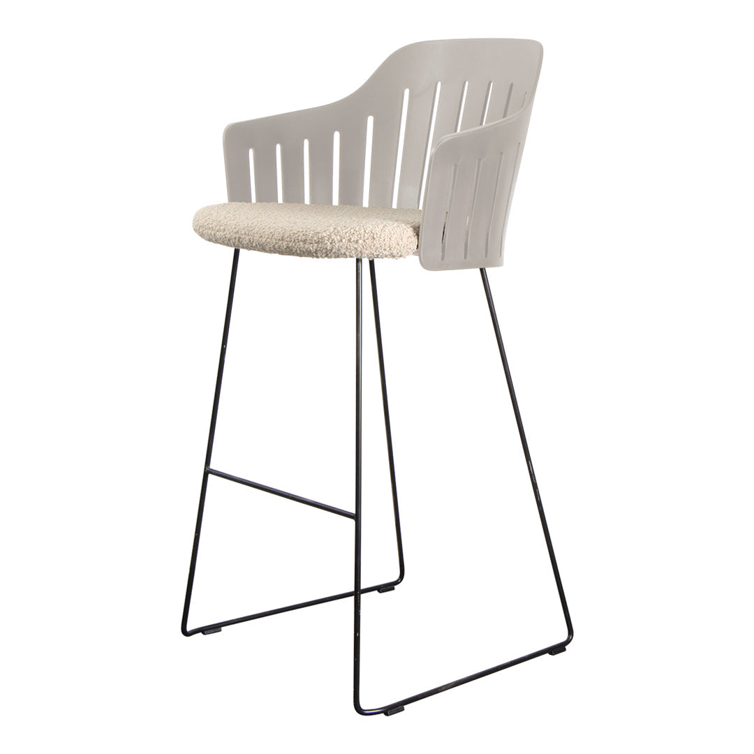 Choice Bar Chair with Sled Base & Seat Cushion - Modern Counter Stool for Kitchen Island, Breakfast Bar & Home Pub - Comfortable Dining & Entertaining