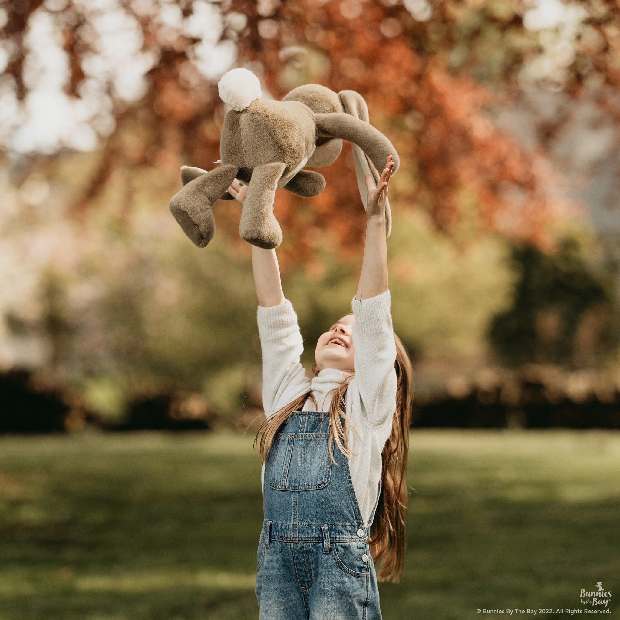 Big 20 Floppy Nibble Bunny Plush Toy - Soft Stuffed Animal for Kids & Collectors | Perfect for Cuddling, Nursery Decor, and Gift Giving