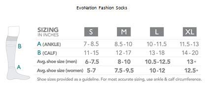 EvoNation Men & Women's 15-20 mmHg Graduated Compression Socks - Moderate Pressure Knee High Argyle Socks for Circulation & Comfort - Perfect for Travel, Sports & Daily Wear