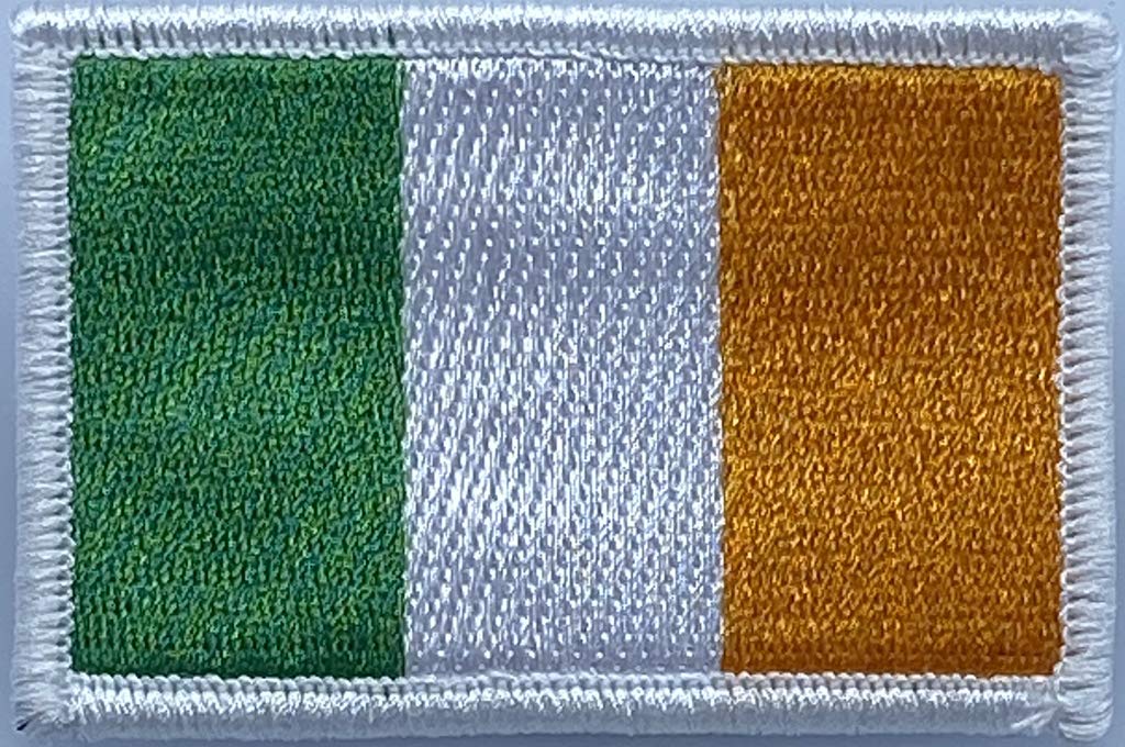Ireland Flag 2x3 Inch Tactical Patch - Perfect for Military Gear, Backpacks, Hats & Outdoor Adventures