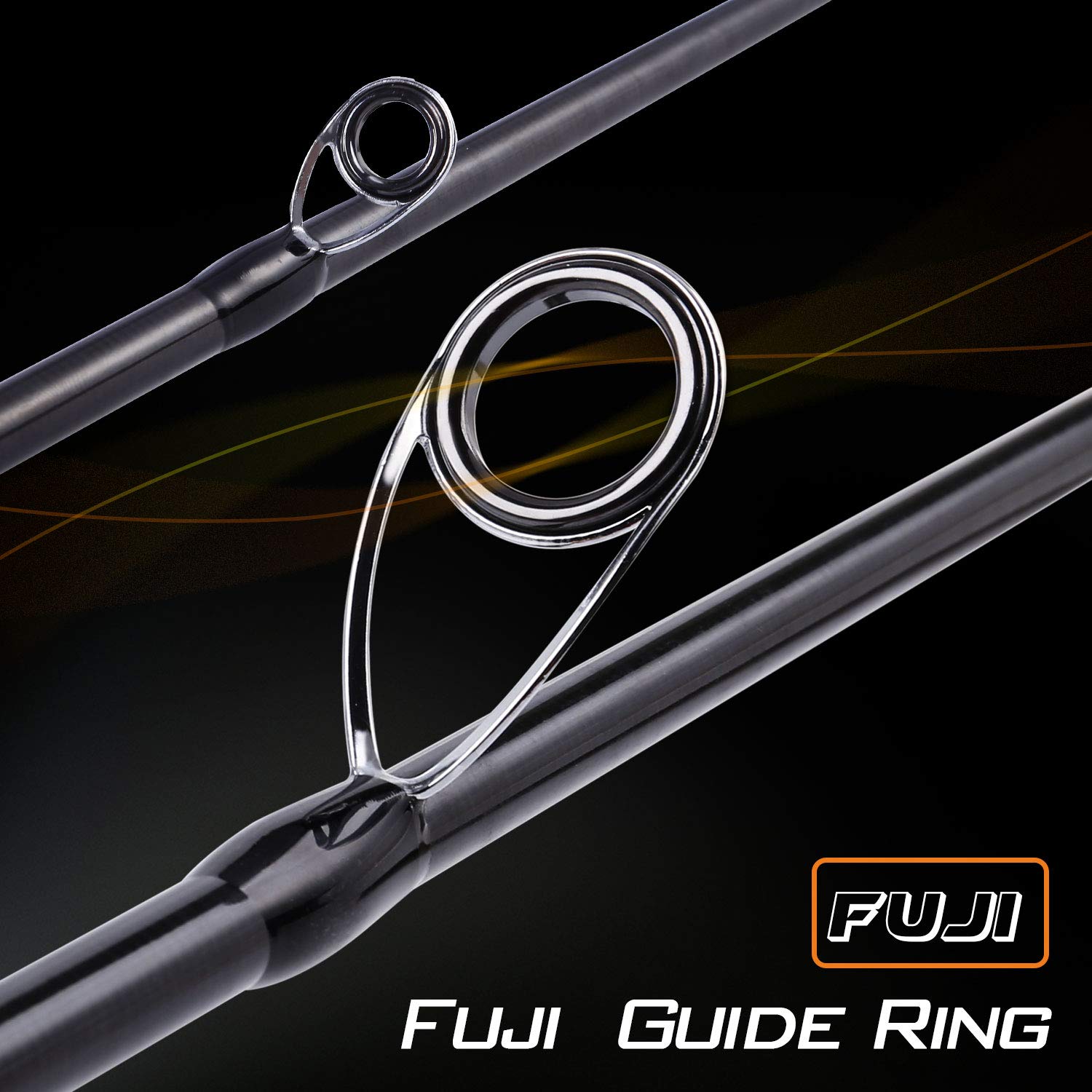 Sougayilang Spinning Fishing Rod and Reel Combo - 24-Ton Carbon Fiber Portable Fishing Pole with Spinning Reel for Freshwater Fishing - Ideal for Travel, Camping, and Outdoor Adventures