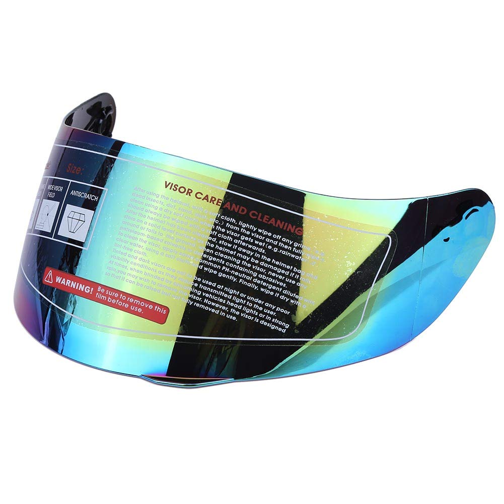 Aramox Universal Motorcycle Helmet Visor Lens - AGV K5 K3SV Replacement for Full Face Helmets - Riding Protection
