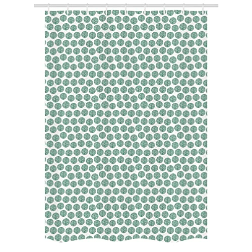 Forest Green and White