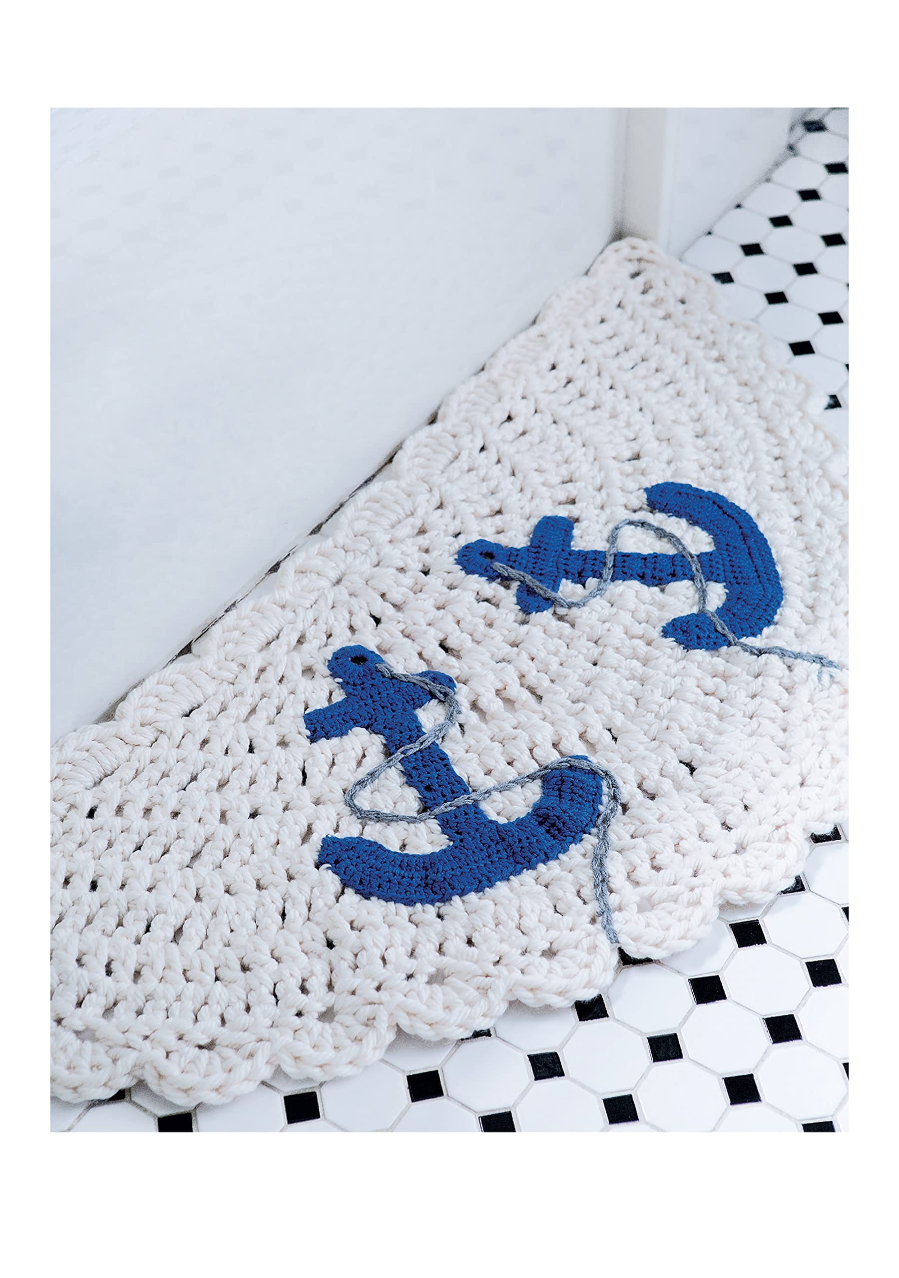 Leisure Arts Half Moon Rugs Crochet Book - DIY Crochet Patterns for Boho Home Decor, Handmade Rugs & Wall Hangings | Perfect for Living Room, Bedroom & Nursery Decor