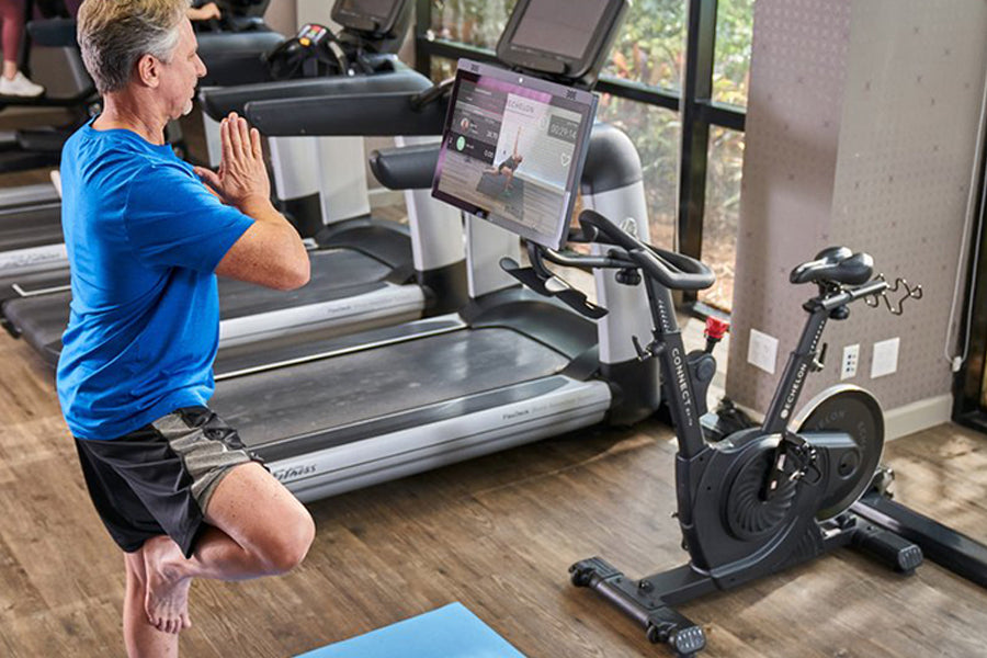 Echelon Connect Bike EX-7s Smart Exercise Bike with Live & On-Demand Classes - Perfect for Home Workouts & Indoor Cycling Training