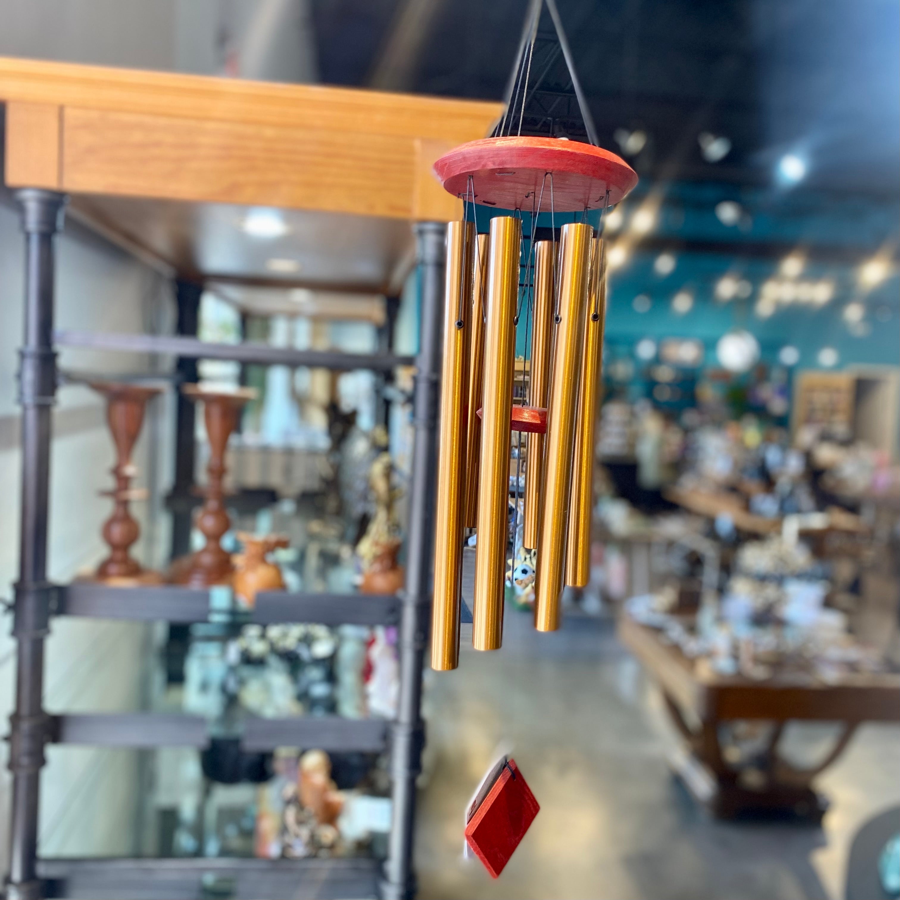 Chimes of Pluto Wind Chime - Handcrafted Outdoor Wind Chime for Garden, Patio & Porch Decor - Soothing Wind Bells for Relaxation & Meditation
